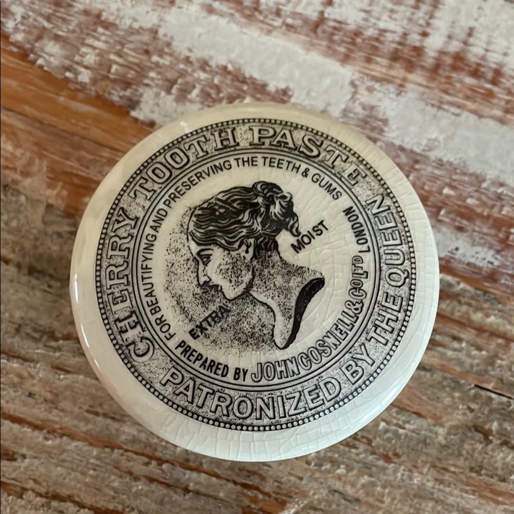 Titanic Artifact. Ceramic Toothpaste Holder